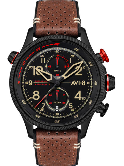 AVI-8 AV-4080-04 Hawker Hunter Chronograph Herrenuhr 44mm 5ATM*