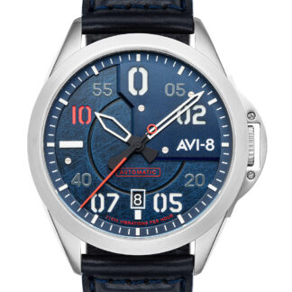 AVI-8 AV-4086-02 P-51 Mustang Automatik Herrenuhr 43mm 5ATM*