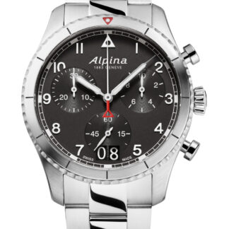 Alpina AL-372BW4S26B Startimer Pilot Herrenuhr*