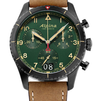 Alpina AL-372GR4FBS26 Startimer Pilot Chronograph Herrenuhr 41mm 10ATM*