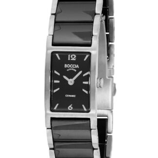 Boccia 3201-02 Damenuhr Keramik Titanium 19mm 5ATM*