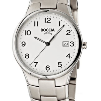 Boccia 3512-08 Herrenuhr Titanium 36mm 5ATM*
