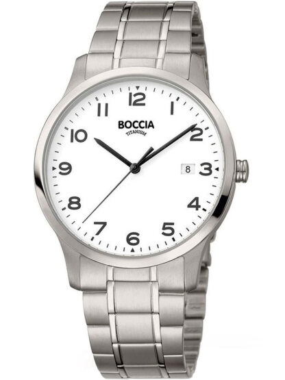 Boccia 3620-01 Herrenuhr Titanium 40mm 5ATM*