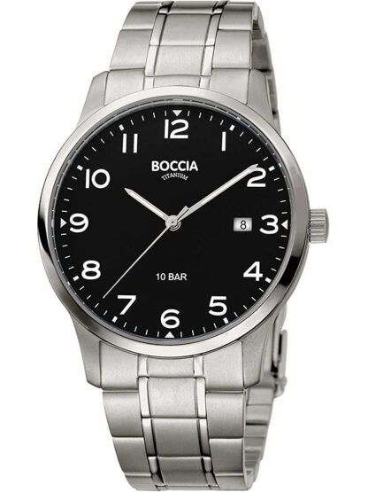 Boccia 3621-01 Herrenuhr Titanium 40mm 10ATM*