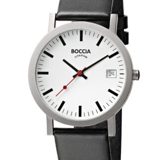Boccia 3622-01 Herrenuhr Titanium 38mm 5ATM*