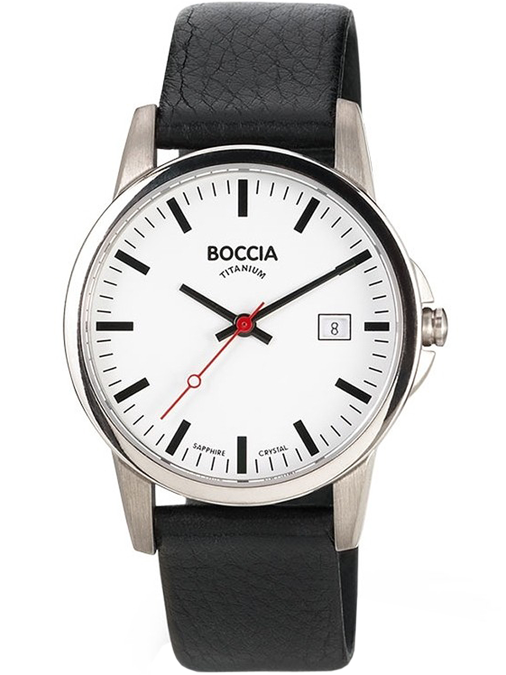 Boccia 3625-05 Herrenuhr Titanium 36mm 5ATM*