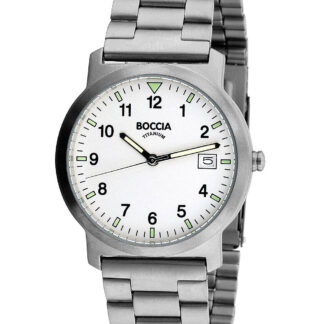 Boccia 3630-02 Herrenuhr Titanium 37mm 5ATM*