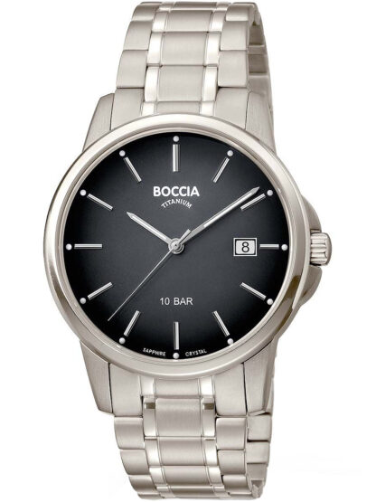 Boccia 3633-07 Herrenuhr Titanium 40mm 10ATM*