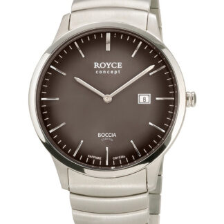 Boccia 3645-04 Royce Herrenuhr Titanium 40mm 3ATM*