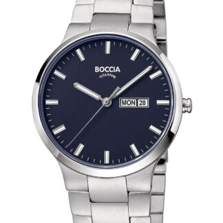 Boccia 3649-02 Herrenuhr Titanium 39mm 5ATM*
