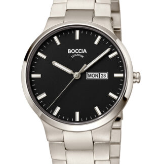 Boccia 3649-03 Herrenuhr Titanium 39mm 5ATM*