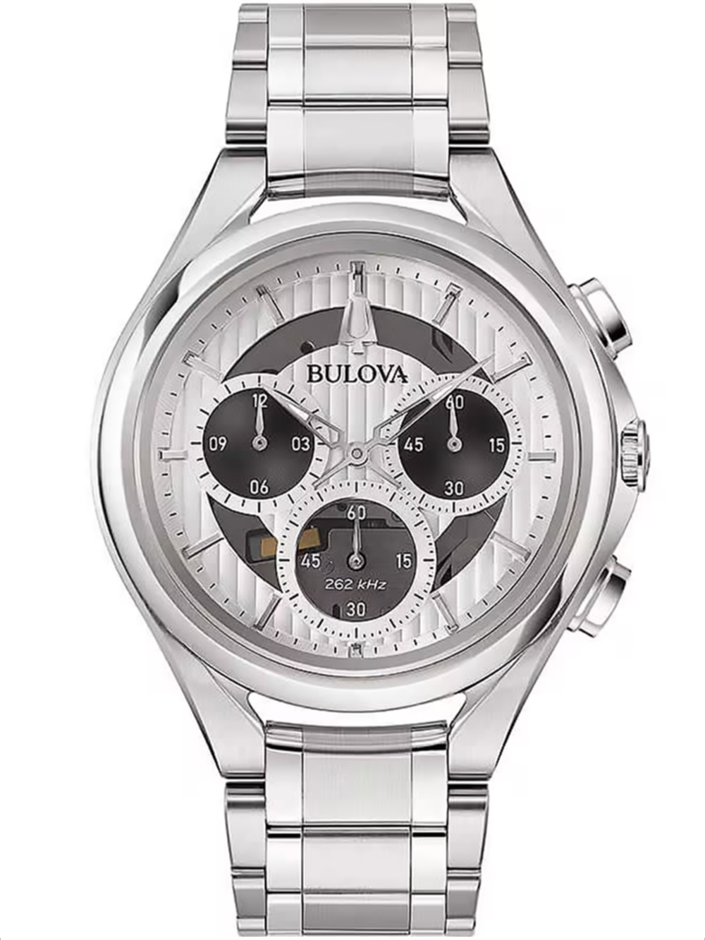 Bulova 96A301 Herrenuhr Chronograph 45mm 3ATM*