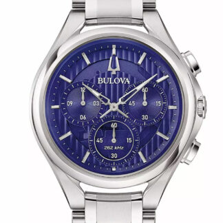 Bulova 96A302 Curv Herrenuhr Chronograph 45mm 3ATM*