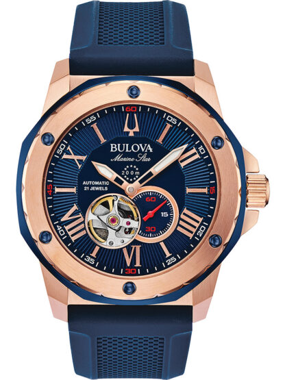 Bulova 98A227 Marine Star Automatik Herrenuhr 45mm 20ATM*