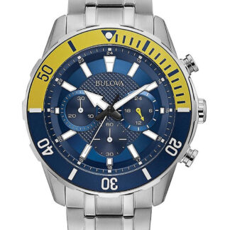 Bulova 98A245 Sport Chronograph Herrenuhr 44mm 10ATM*