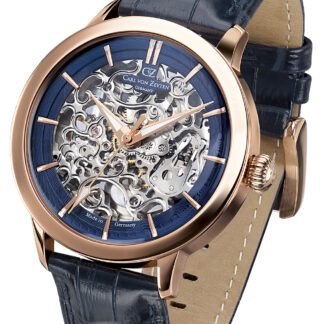 Carl von Zeyten CVZ0013RBL Triberg Automatik Herrenuhr 45mm 3ATM*