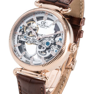 Carl von Zeyten CVZ0031RWHS Elzach Automatik Herrenuhr 42mm 5ATM*
