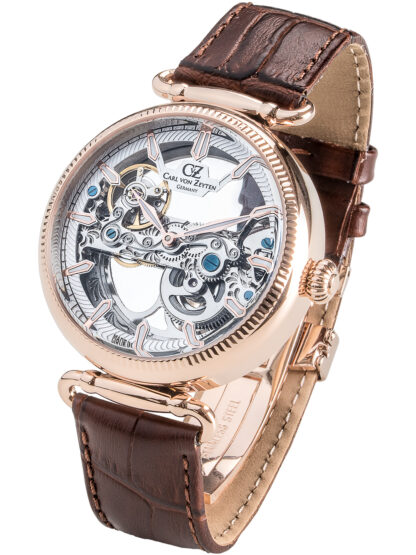 Carl von Zeyten CVZ0031RWHS Elzach Automatik Herrenuhr 42mm 5ATM*