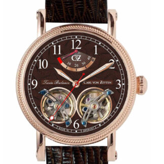 Carl von Zeyten CVZ0033RBR Bernau Automatik Herrenuhr 43mm 3ATM*