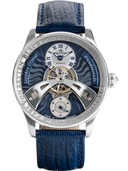 Carl von Zeyten CVZ0043BLS Freudenstadt Automatik Herrenuhr 42mm 5ATM*