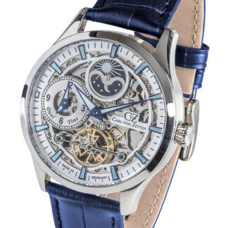 Carl von Zeyten CVZ0063SLS Freiburg Automatik Dual Time Herrenuhr 44mm*