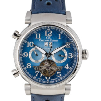 Carl von Zeyten CVZ0075BLS Ruhestein Automatik Herrenuhr 44mm 3ATM*