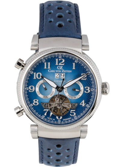 Carl von Zeyten CVZ0075BLS Ruhestein Automatik Herrenuhr 44mm 3ATM*