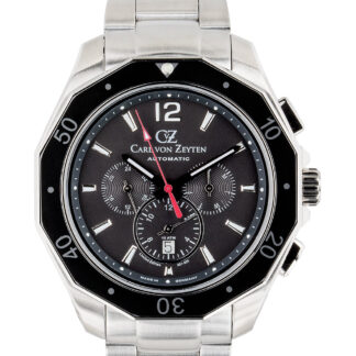Carl von Zeyten CVZ0079GYMS Hausach Automatik Herrenuhr 46mm 10ATM*