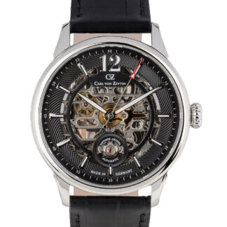 Carl von Zeyten CVZ0080BKS Schramberg Automatik Herrenuhr 43mm 5ATM*