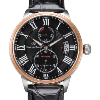 Carl von Zeyten CVZ0082BKS Münstertal Automatik Herrenuhr 46mm 10ATM*