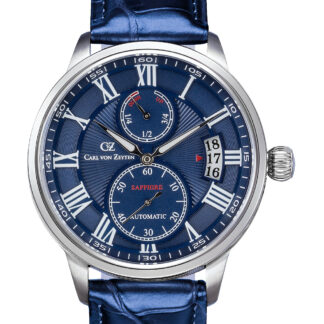 Carl von Zeyten CVZ0082BLS Münstertal Automatik Herrenuhr 46mm 10ATM*