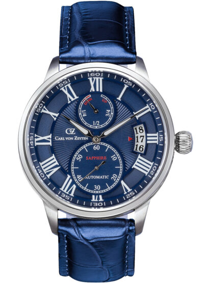 Carl von Zeyten CVZ0082BLS Münstertal Automatik Herrenuhr 46mm 10ATM*