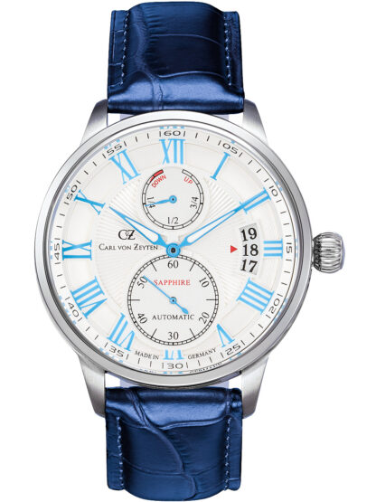 Carl von Zeyten CVZ0082WHS Münstertal Automatik Herrenuhr 46mm 10ATM*