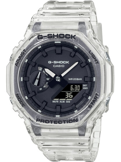 Casio GA-2100SKE-7AER G-Shock Herrenuhr 45mm 20ATM*