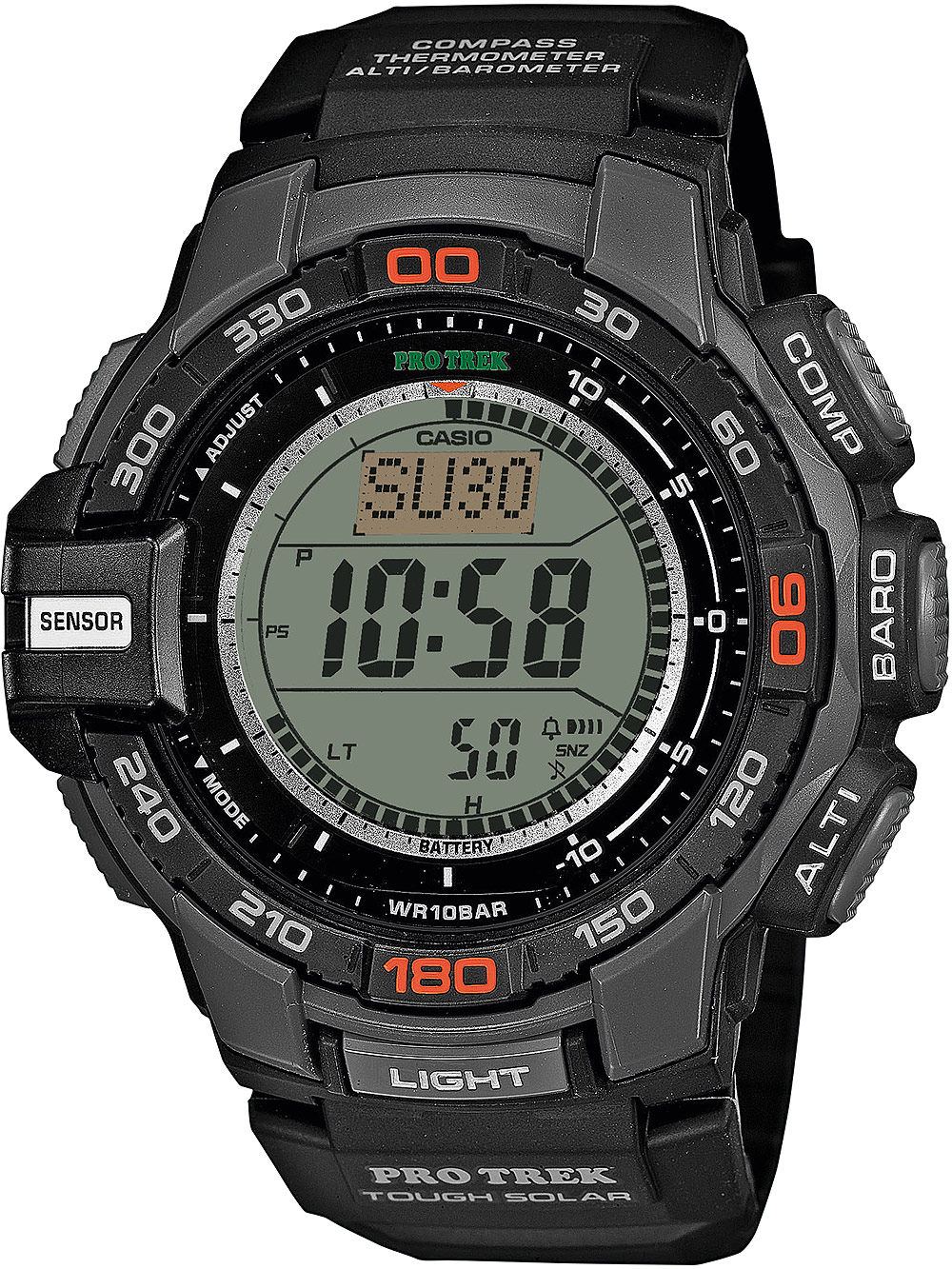 Casio PRG-270-1ER Pro Trek Solar Herrenuhr 52mm 10ATM*