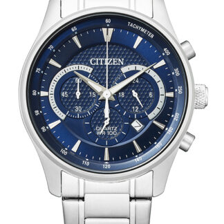 Citizen AN8190-51L Quarz Chronograph Herrenuhr 42mm 10ATM*