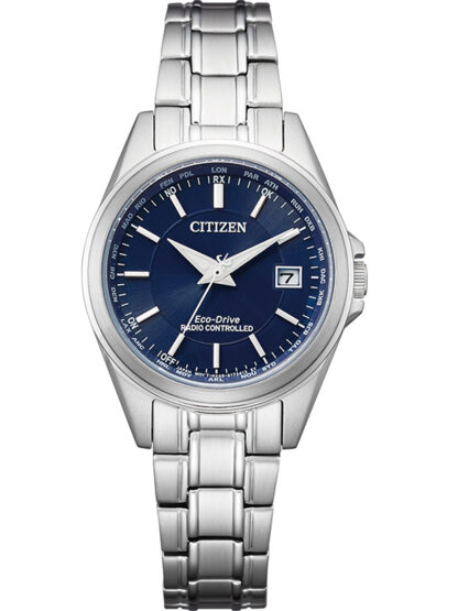 Citizen EC1180-81L Eco-Drive Funkuhr Damenuhr 29mm 10ATM*