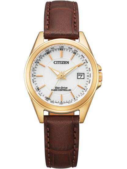 Citizen EC1183-16A Eco-Drive Funkuhr Damenuhr 29mm 10ATM*