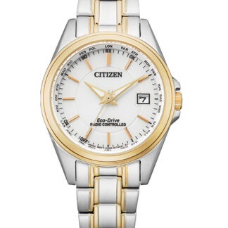 Citizen EC1186-85A Eco-Drive Funkuhr Damenuhr 29mm 10ATM*