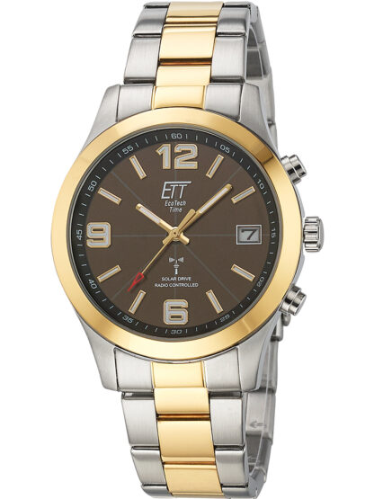 ETT EGS-11484-22M Solar Drive Funkuhr Gobi Herrenuhr 41mm 10ATM*