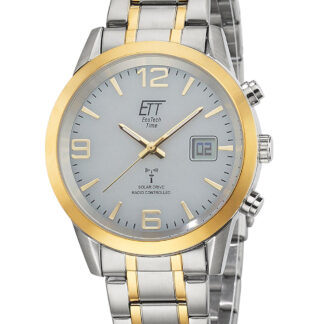 ETT EGS-11501-42M Solar drive Funkuhr Basic Herrenuhr 41mm 5ATM*