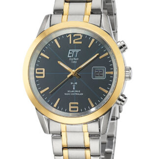 ETT EGS-11502-32M Solar drive Funkuhr Basic Herrenuhr 41mm 5ATM*