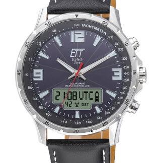 ETT EGS-11550-21L Solar Drive Funk Professional Herrenuhr 43mm 10ATM*