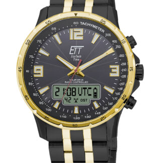 ETT EGS-11567-21M Solar Drive Funk Professional Arctica Herrenuhr 43mm*