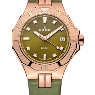 Edox 53020-37RC-VR Delfin Diver Damenuhr 38mm 20ATM*