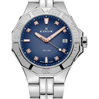 Edox 53020-3M-BUDDR Delfin Diver Damenuhr 38mm 20ATM*