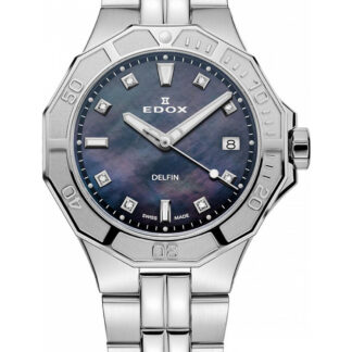 Edox 53020-3M-NANND Delfin Diver Damenuhr 38mm 20ATM*