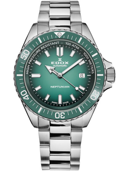 Edox 80120-3VM-VDN1 Skydiver Neptunian Automatik Herrenuhr 44mm 100ATM*