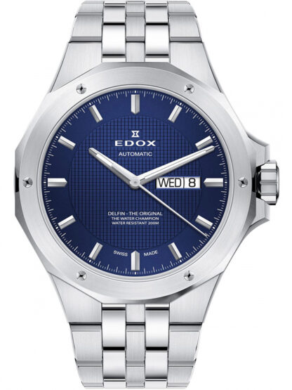 Edox 88005-3M-BUIN Delfin Automatik Herrenuhr 43mm 20ATM*