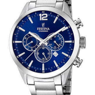 Festina F20343/7 Timeless Chronograph Herrenuhr 44mm 5ATM*